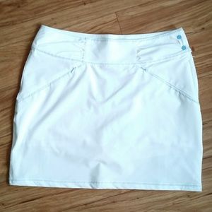 Antigua White Skirt Desert Dry Golf